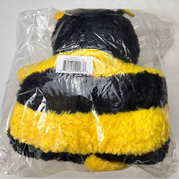 New POPillows Plush Bee Sleepy Time Anytime Pillow - Picture 9 of 10